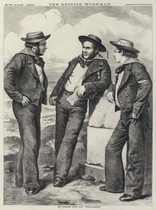 Una noche con nuestros "Marineros" de Thomas Harrington (after) Wilson