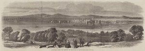 Cronstadt, desde los jardines de Orenbaum de Thomas Harrington Wilson