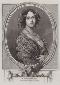 Su Majestad la Reina de Prusia, Coronada Ayer (Viernes) en Königsberg de Thomas Harrington Wilson