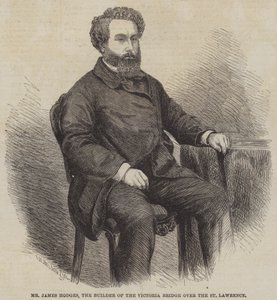 El Sr. James Hodges, el constructor del Puente Victoria sobre el San Lorenzo de Thomas Harrington Wilson