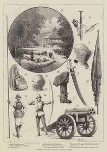Bocetos en la Exposición Militar Real, Chelsea de Thomas Harrington Wilson