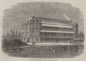 Hospital de St Thomas, Surrey Gardens de Thomas Harrington Wilson