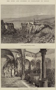 El Duque y la Duquesa de Connaught en Sicilia de Thomas Harrington Wilson