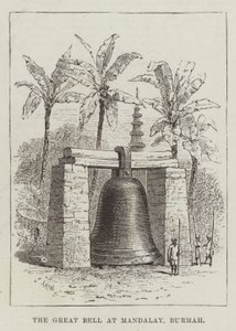 La Gran Campana en Mandalay, Birmania de Thomas Harrington Wilson
