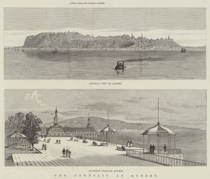 El deslizamiento de tierra en Quebec de Thomas Harrington Wilson