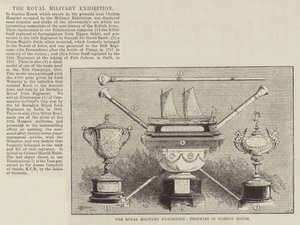 La Exposición Militar Real, Trofeos en Gordon House de Thomas Harrington Wilson