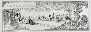 Céspedes y caminos de jardín, de 