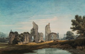 Abadía de Glastonbury, 1795 de Thomas Hearne