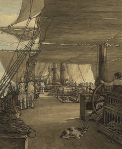Escena a bordo del HMS 