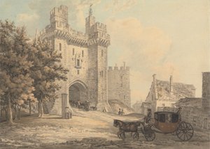 La puerta del castillo de Lancaster de Thomas Hearne
