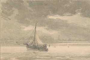 El Támesis desde el Ship Inn, Greenwich de Thomas Hearne