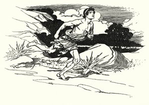 Batalla de Maratón (litografía) de Thomas Heath Robinson