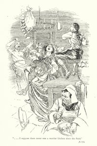 Ilustración para Un viaje sentimental de Laurence Sterne (litografía) de Thomas Heath Robinson