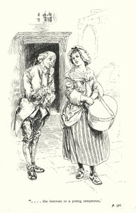 Ilustración para Un viaje sentimental de Laurence Sterne (litografía) de Thomas Heath Robinson