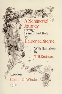 Ilustración para Un viaje sentimental de Laurence Sterne (litografía) de Thomas Heath Robinson