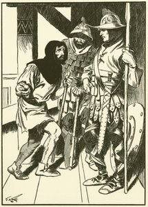 El carbonero del palacio (grabado) de Thomas Heath Robinson