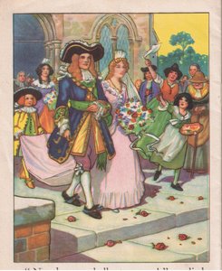 La boda (litografía) de Thomas Heath Robinson
