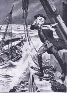 Para iluminar un camino hacia el mar: Smeaton, ilustración de 