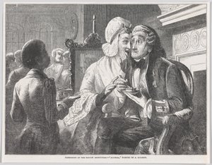 Escándalo, de Illustrated London News, 15 de febrero de 1851