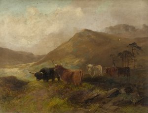 Verano en los Cheviots de Thomas Henry Gibb