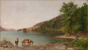 (Pequeño paisaje) de Thomas Hicks