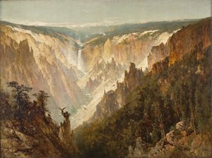 El Gran Cañón de Yellowstone de Thomas Hill