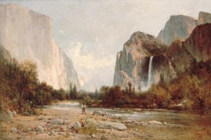 Yosemite, cataratas Bridal Veil de Thomas Hill