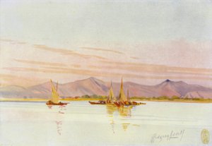 Cerca de Cantón, Barcos de pesca en el río Perla de Thomas Hodgson Liddell