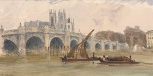 Puente de Westminster y la Abadía de Thomas Hollis