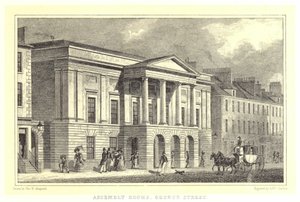 Salas de Asamblea, George Street de Thomas Hosmer (after) Shepherd