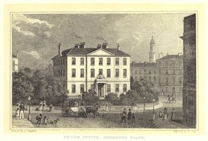 Oficina de Impuestos, Plaza Drummond de Thomas Hosmer (after) Shepherd