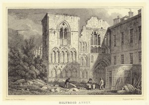 Abadía de Holyrood de Thomas Hosmer (after) Shepherd