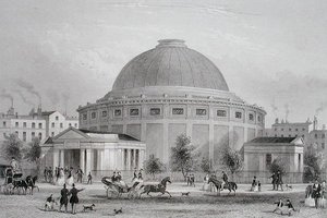 El Globo Monstruo de Wyld, c.1851