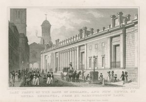 Banco de Inglaterra, Frentes de Sir John Soane de Thomas Hosmer Shepherd