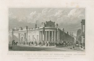 Banco de Inglaterra, frentes de Sir John Soane
