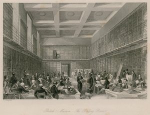 Museo Británico, La Sala de Lectura de Thomas Hosmer Shepherd