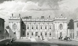 Burlington House, Real Academia de Artes, Piccadilly, Londres de Thomas Hosmer Shepherd