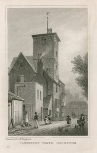 Casa y torre de Canonbury de Thomas Hosmer Shepherd