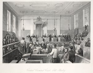 Tribunal Penal Central en el Old Bailey, de 