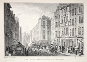 Cheapside, Poultry y Bucklersbury, de 