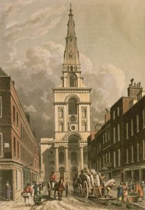 Iglesia de Cristo, Spitalfields de Thomas Hosmer Shepherd