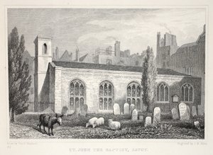 Iglesia de San Juan Bautista, Saboya, de 
