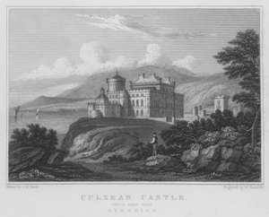 Castillo de Culzean, Vista Sureste, Ayrshire