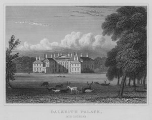 Dalkeith Palace, Mid Lothian de Thomas Hosmer Shepherd
