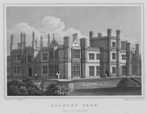 Parque Dalmeny, Linlithgowshire de Thomas Hosmer Shepherd