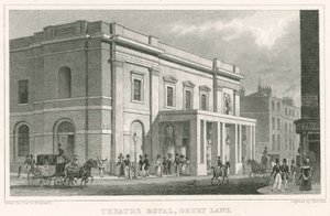 Teatro Drury Lane, Londres de Thomas Hosmer Shepherd