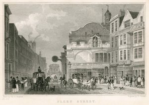 Fleet Street, Londres de Thomas Hosmer Shepherd
