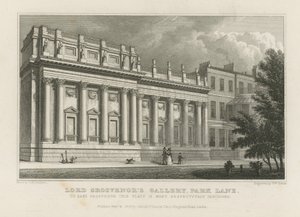 Galería de Lord Grosvenor en Park Lane de Thomas Hosmer Shepherd