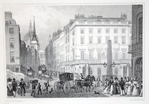 Ludgate Hill, desde Fleet Street, de 