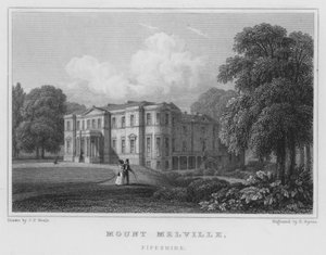 Monte Melville, Fifeshire de Thomas Hosmer Shepherd